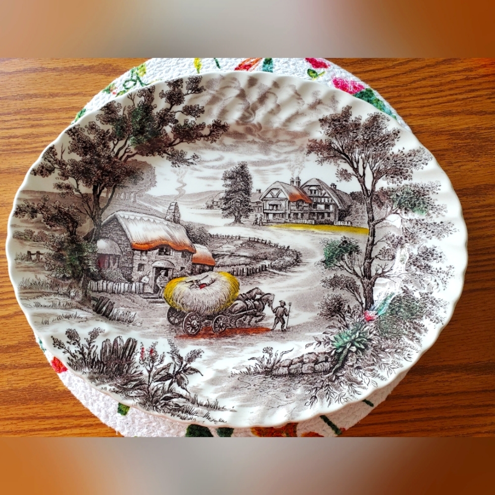 YORKSHIRE GENUINE HAND ENGRAVED  IRONSTONE.